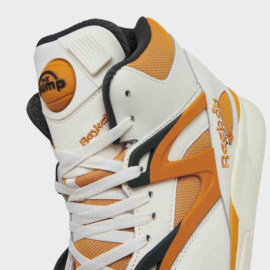 Reebok Pump Omni Zone II Radiant Ochre Lateral Side