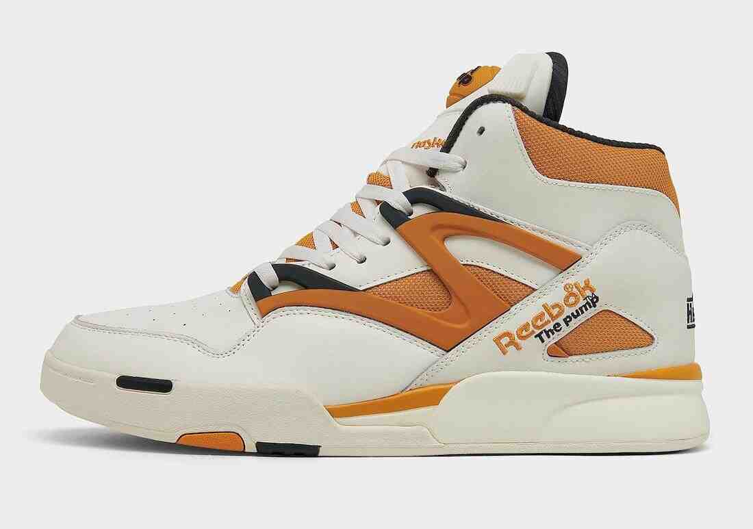 Reebok Pump Omni Zone II Radiant Ochre Lateral Side