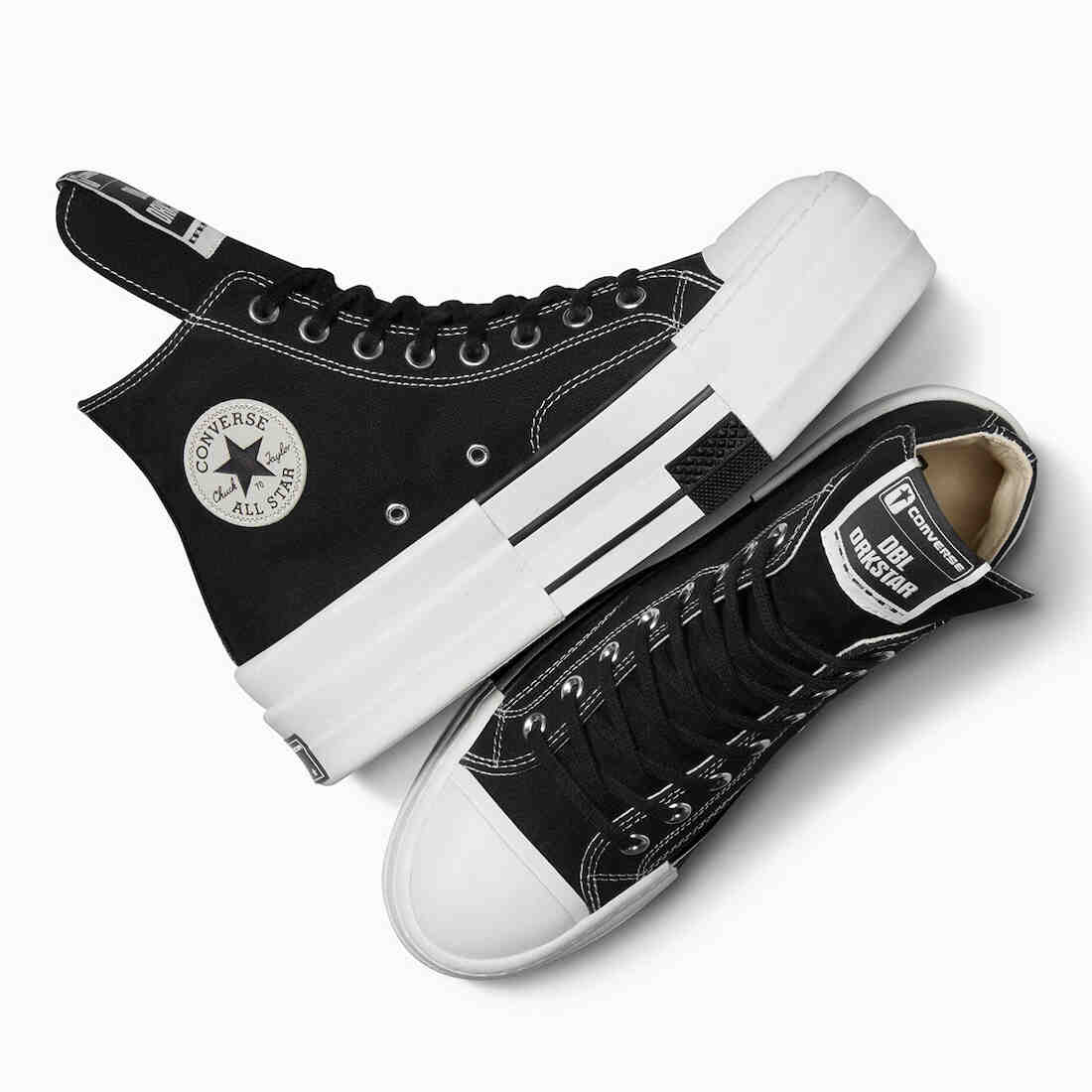 欧文, 匡威, Rick Owens, Converse Chuck 70, Converse, Chuck 70 - 匡威 x 瑞克-欧文斯（Rick Owens）推出 DRKSHDW DBL DRKSTAR Chuck 70，提升了品牌形象。