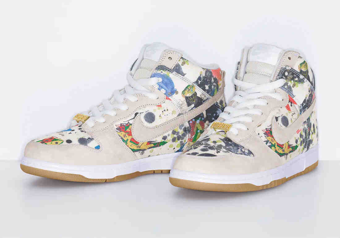 Supreme x Nike SB Dunk High Rammellzee 