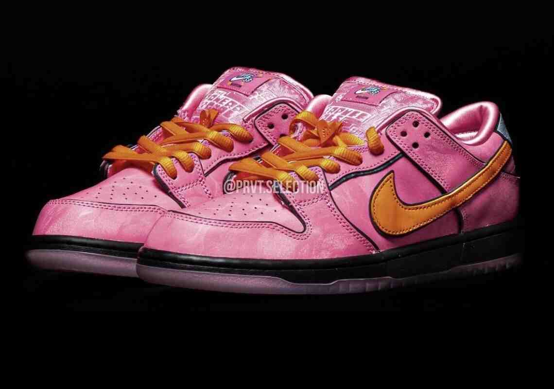 The Powerpuff Girls, SB Dunk Low, Nike SB Dunk Low, Nike SB Dunk, Nike SB, NIKE, Dunk - 飞天小女警 x Nike SB Dunk Low "Blossom "将于 12 月发布