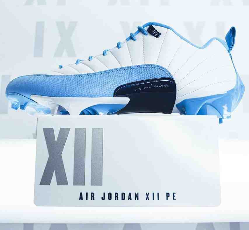 Jumpman, Jordan Brand, Jordan, Air Jordan 12, Air Jordan 1, Air Jordan - UNC 足球队推出 Air Jordan 12 PE 球鞋