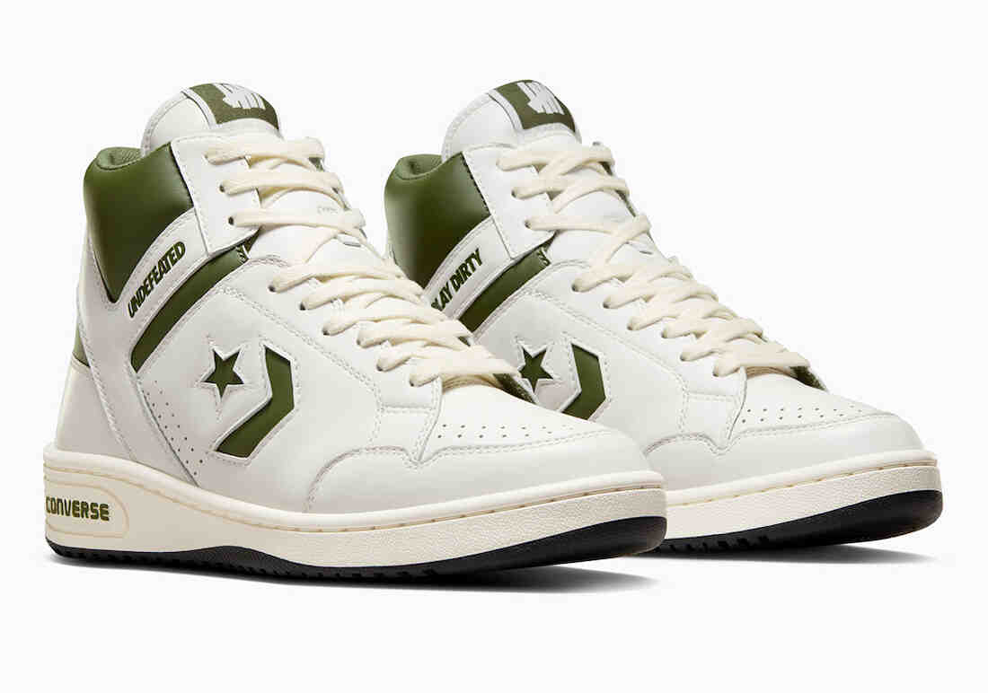 Undefeated x Converse Weapon White Green