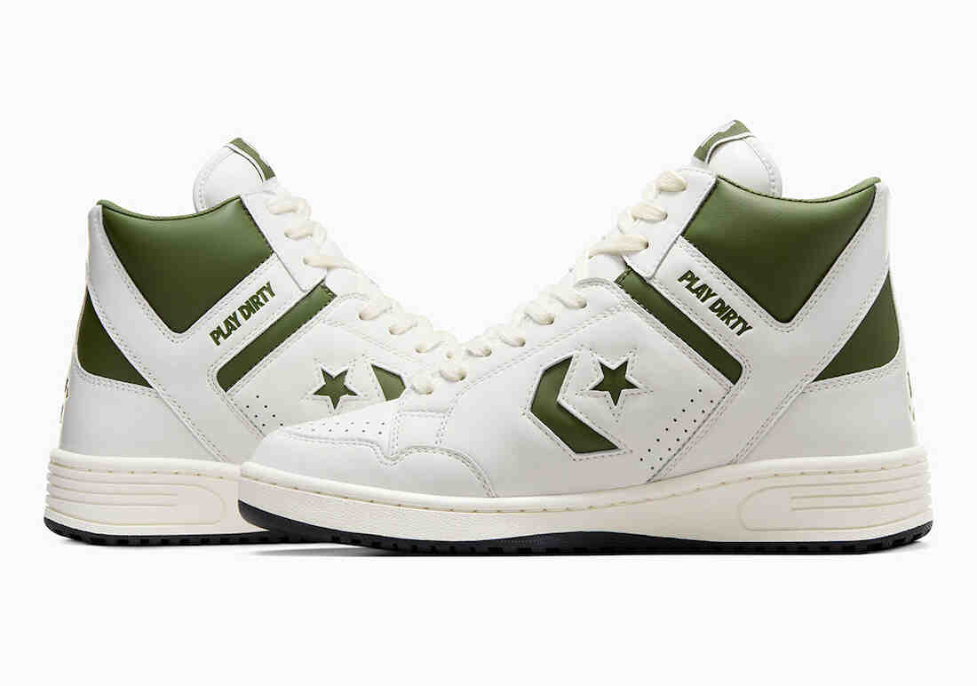 Undefeated x Converse Weapon White Green