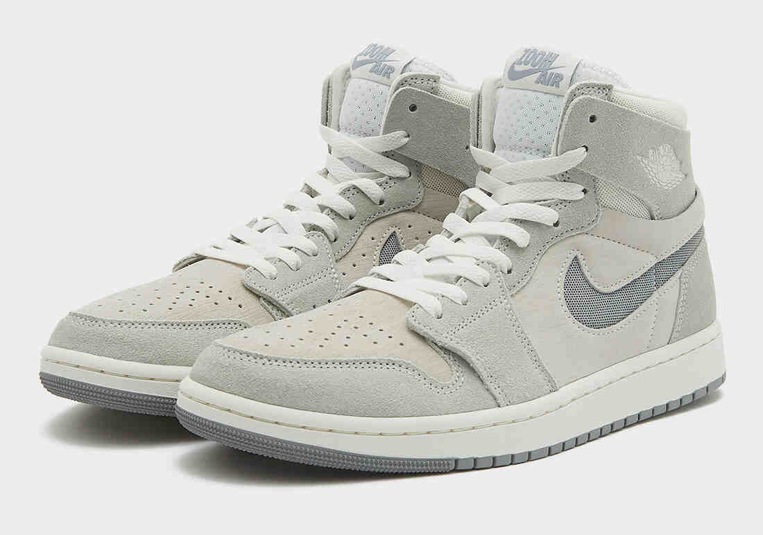 Zoom, Jordan, HIGH, Air Jordan 1 Zoom CMFT 2, Air Jordan 1 High Zoom, Air Jordan 1, Air Jordan - Air Jordan 1 High Zoom CMFT 2 "Particle Grey" 2023 年秋季发布