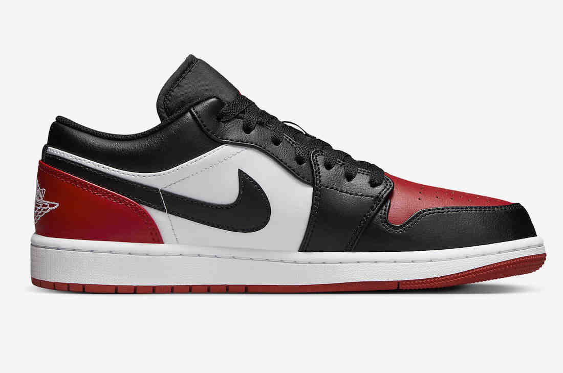 Jumpman, Jordan, Bred, Air Jordan 1 Low, Air Jordan 1, Air Jordan - 另一款 Air Jordan 1 Low "Bred Toe" 即将上市