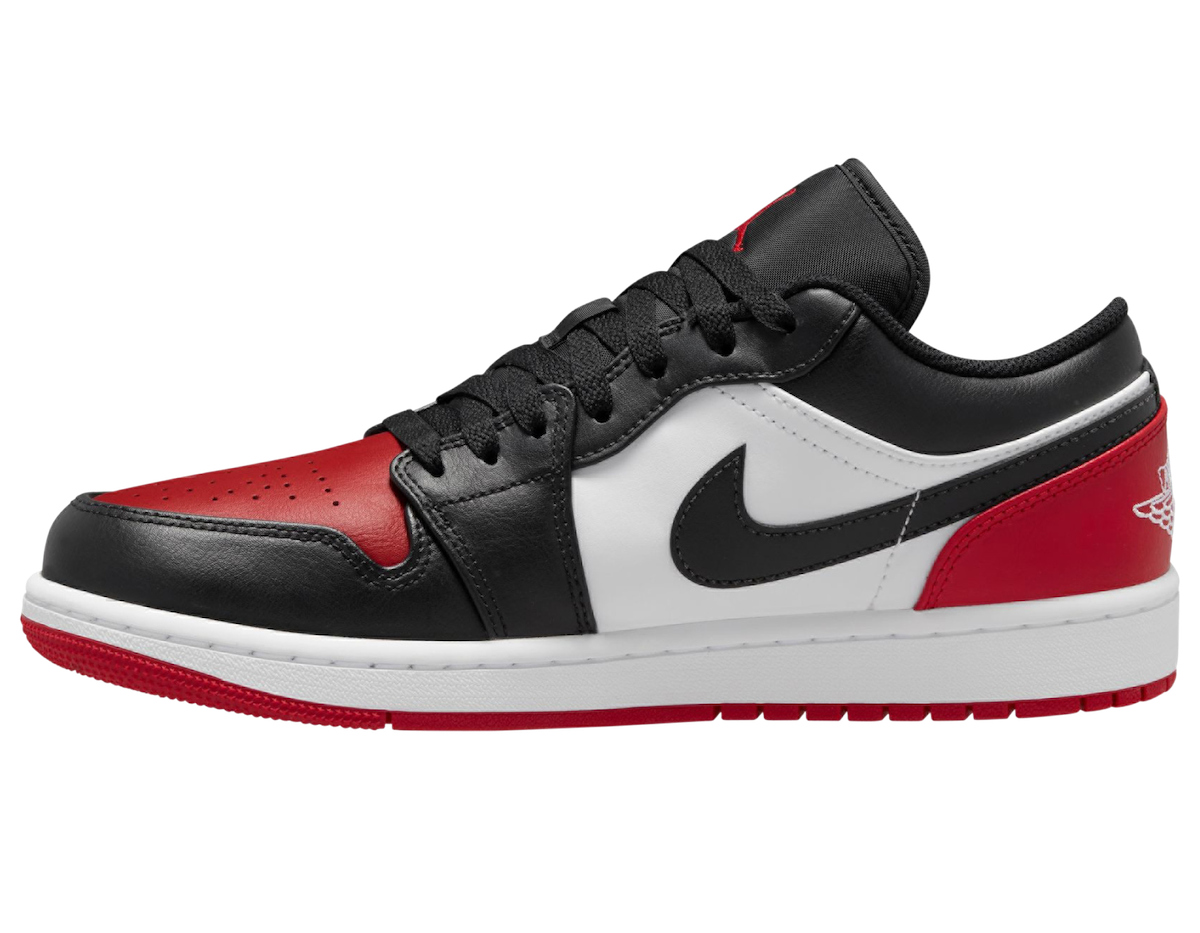 Air Jordan 1 Low Bred Toe 553558-161