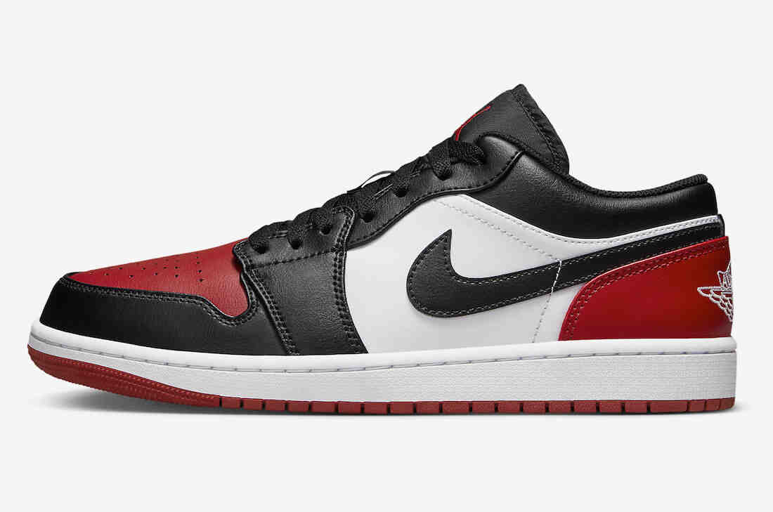 Jumpman, Jordan, Bred, Air Jordan 1 Low, Air Jordan 1, Air Jordan - 另一款 Air Jordan 1 Low "Bred Toe" 即将上市