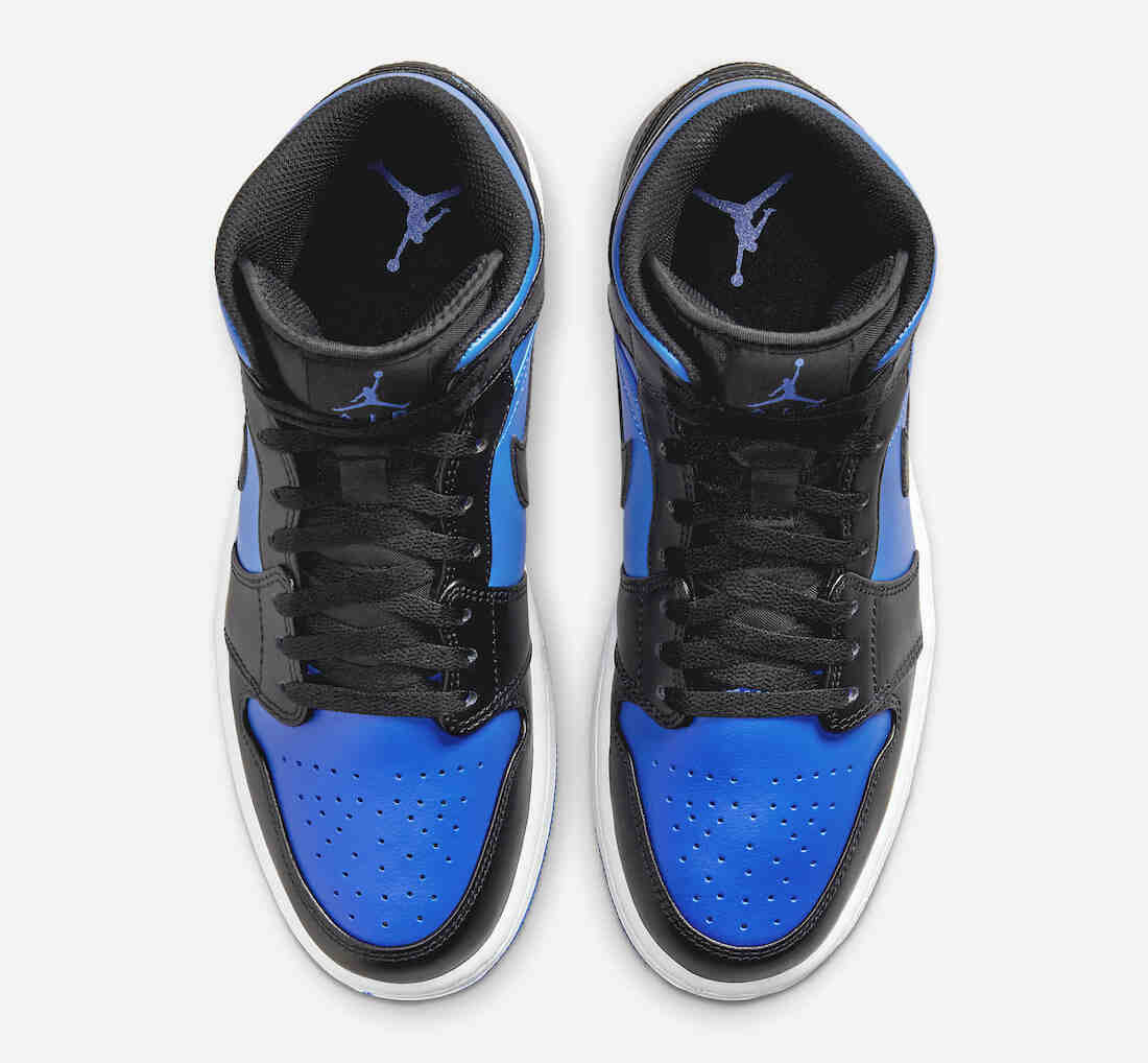 Varsity Royal, Jumpman, Jordan, Air Jordan 1 Mid, Air Jordan 1, Air Jordan - Air Jordan 1 Mid "Varsity Royal" 2023 年秋季发布