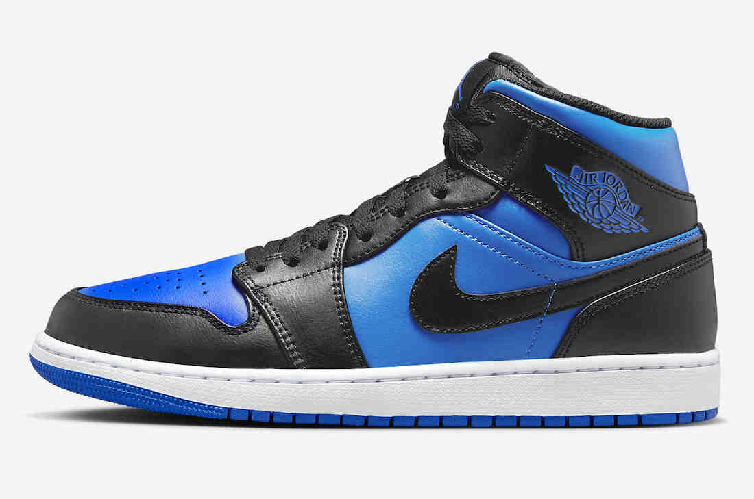 Varsity Royal, Jumpman, Jordan, Air Jordan 1 Mid, Air Jordan 1, Air Jordan - Air Jordan 1 Mid "Varsity Royal" 2023 年秋季发布