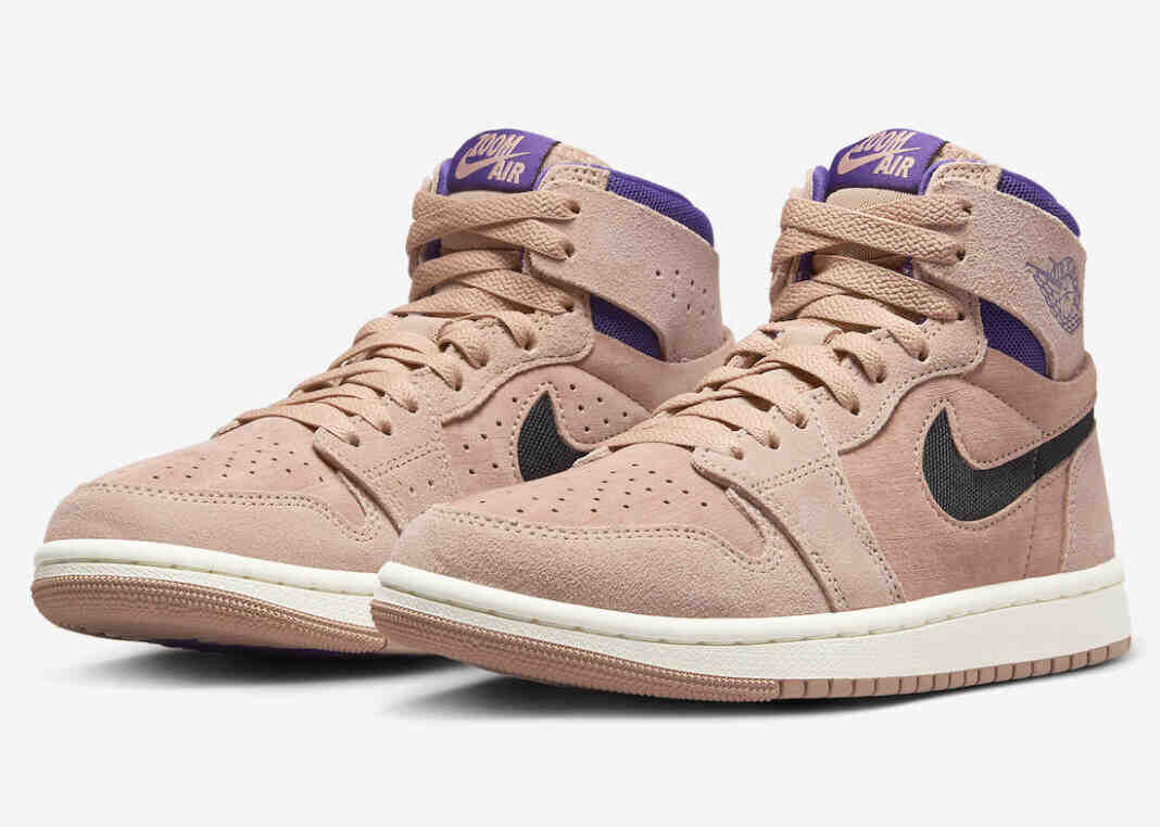 Air Jordan 1 Zoom CMFT 2 “Sanddrift/Cave Purple” 于2023年假期发布