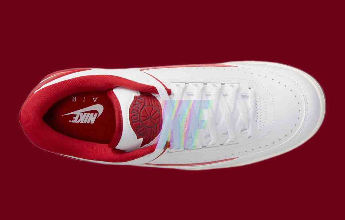 运动鞋, Jordan, Air Jordan 2/3, Air Jordan 2, Air Jordan - Air Jordan 2/3 "白色/校服红" 2024 年夏季发布