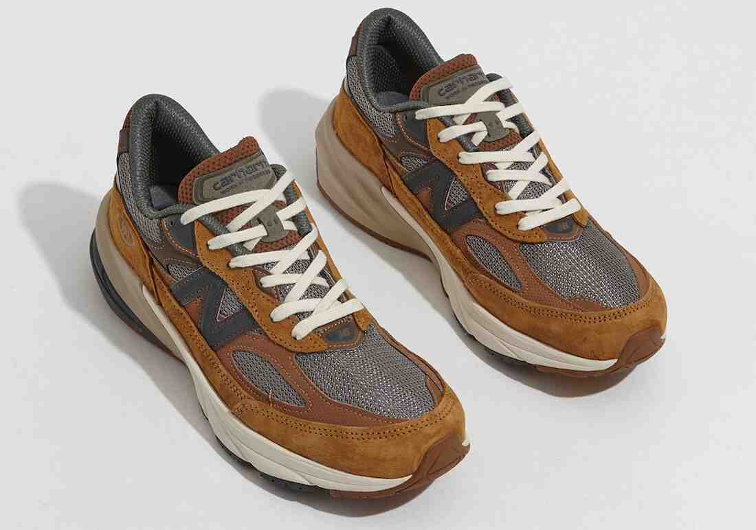 New Balance 990v6, New Balance 990, New Balance, Converse, Carhartt - Carhartt WIP x New Balance 990v6 “Sculpture Center” 将于2023年10月发布