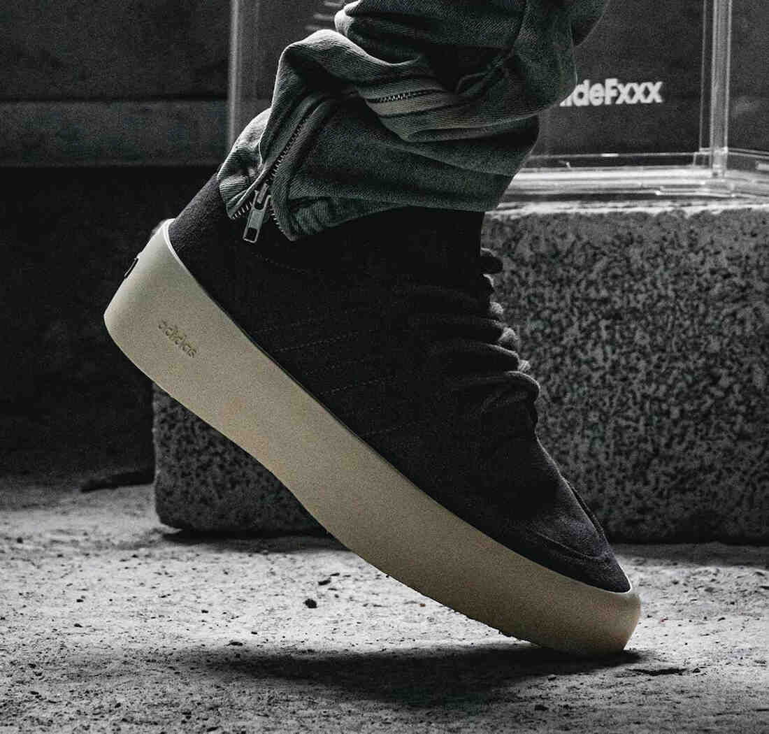 运动鞋, Fear of God, Black, adidas Originals, adidas Forum Lo, Adidas - 初见：Fear Of God x adidas Forum 86 Lo "核心黑 "系列