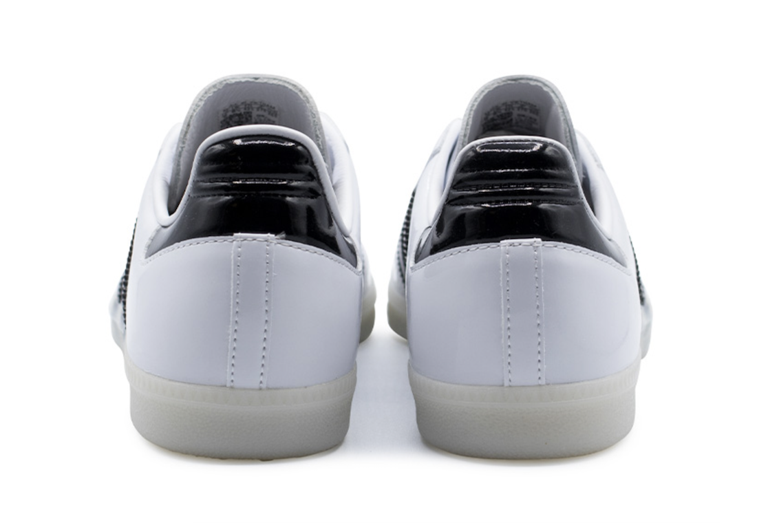 运动鞋, SAMBA, Black, adidas Samba, Adidas - Jason Dill x adidas Samba Patent Leather “White/Black”将于2023年十月发布。