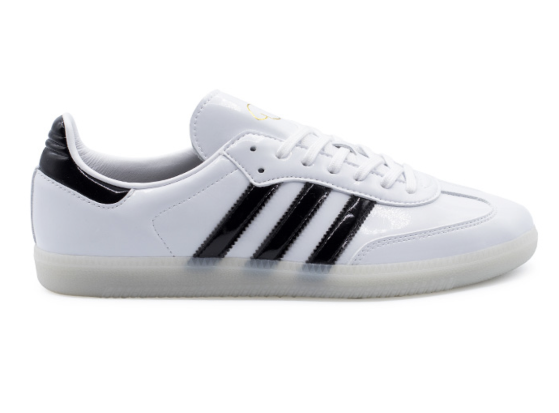 运动鞋, SAMBA, Black, adidas Samba, Adidas - Jason Dill x adidas Samba Patent Leather “White/Black”将于2023年十月发布。