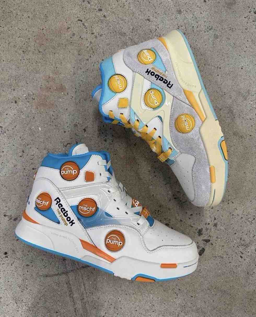 运动鞋, Reebok Pump Omni Zone II, Reebok Pump, REEBOK, MSCHF - MSCHF x Reebok Pump Omni Zone II 2023 年 9 月发布