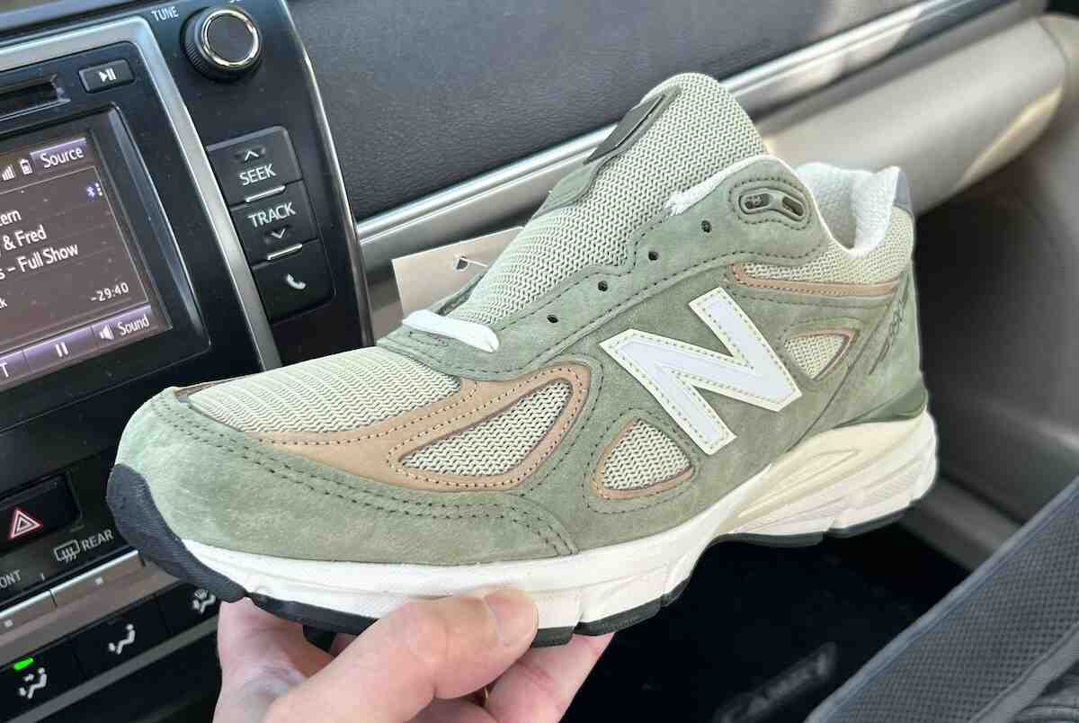 运动鞋, NewBalance, New Balance 990v4, New Balance 990, New Balance, Aimé Leon Dore - New Balance 990v4美国制造款现身橄榄绿色