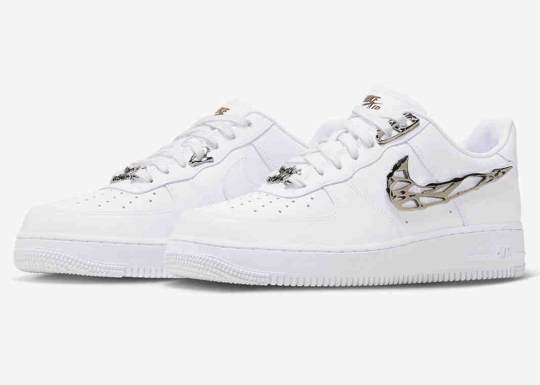 耐克推出 Air Force 1 Low “熔融金属 “配饰