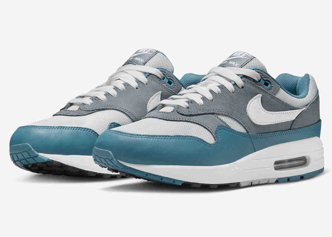 运动鞋, 耐克, Swoosh, Nike Air Max 1, Nike Air, Air Max 1, Air Max - 耐克 Air Max 1 SC "Noise Aqua "十月发布