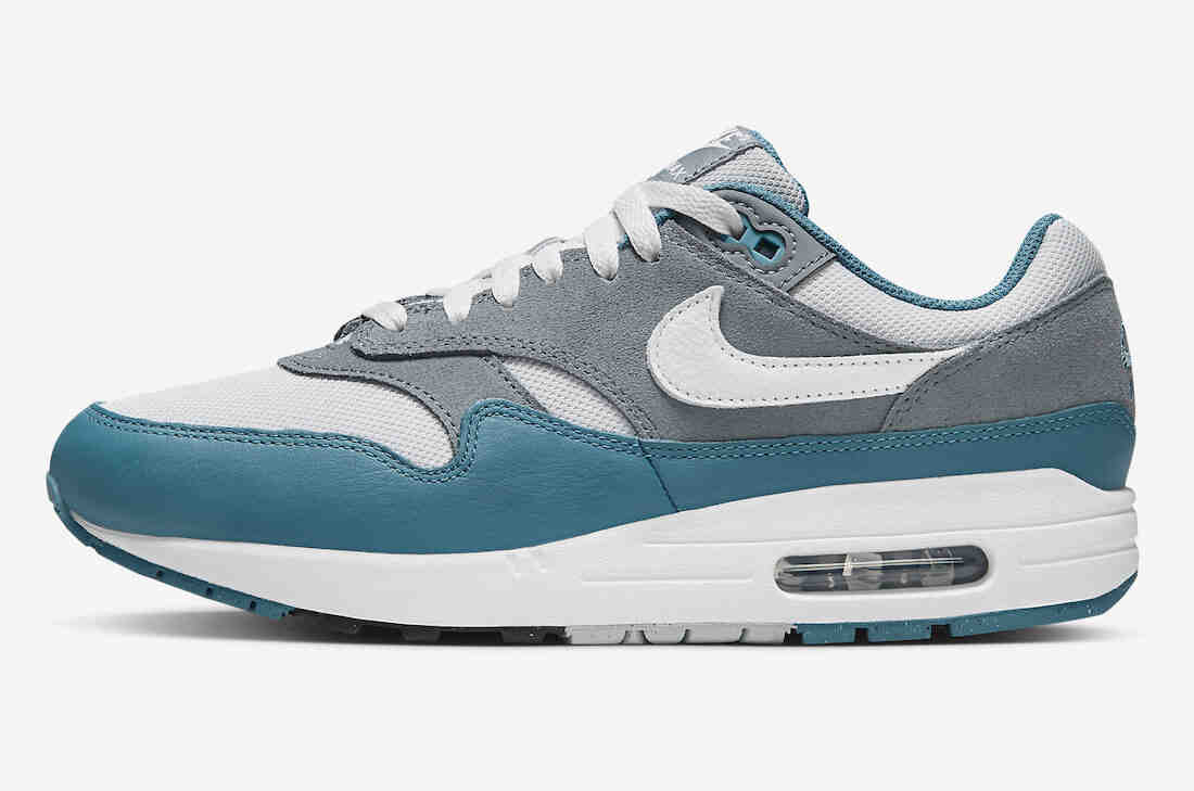 运动鞋, 耐克, Swoosh, Nike Air Max 1, Nike Air, Air Max 1, Air Max - 耐克 Air Max 1 SC "Noise Aqua "十月发布