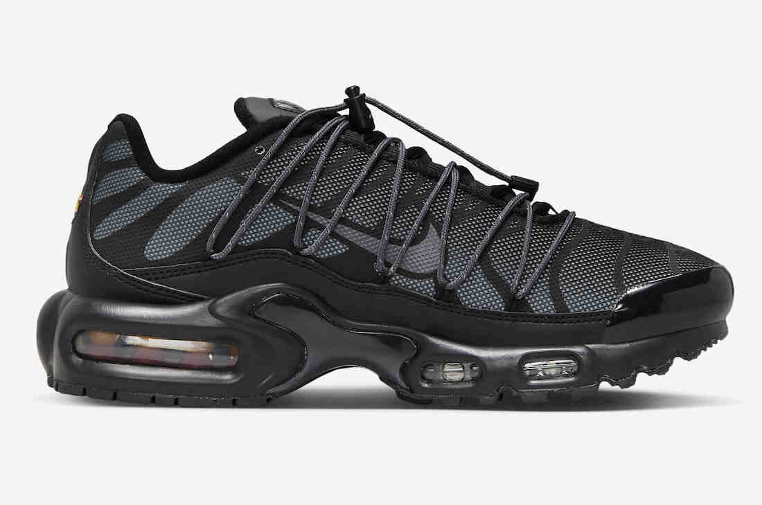 运动鞋, 耐克, Nike Air Max Plus, Nike Air Max, Nike Air, Black, Air Max - 耐克 Air Max Plus Utility "黑色反光 "即将发布