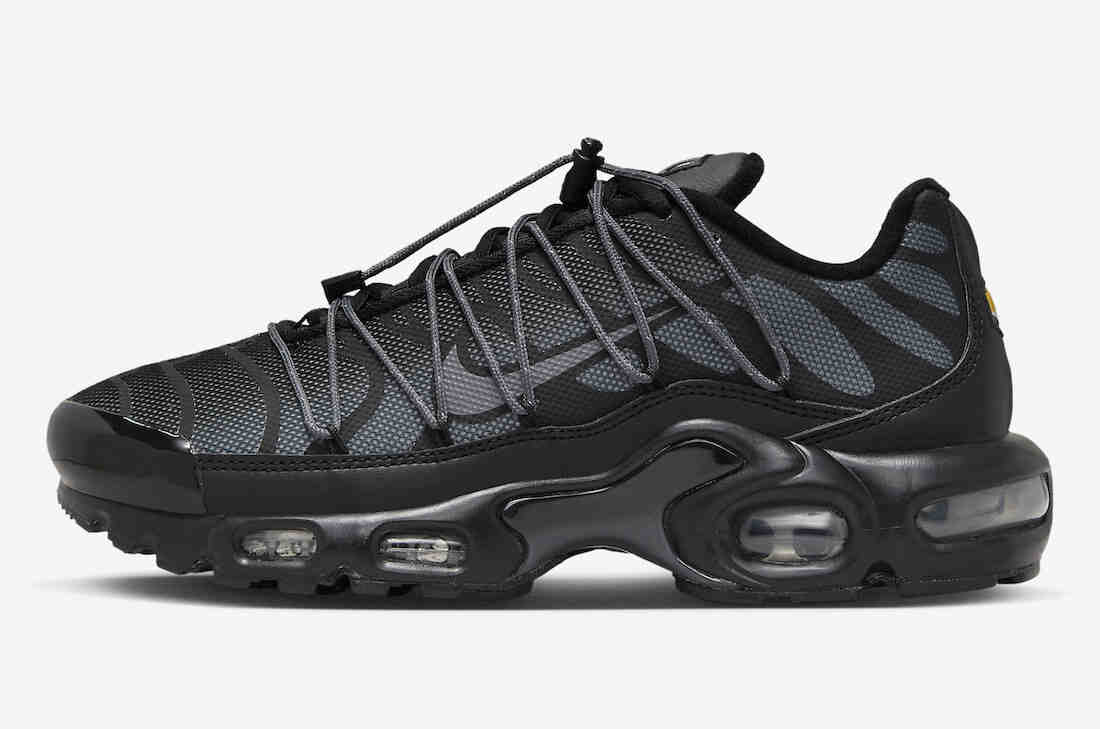 运动鞋, 耐克, Nike Air Max Plus, Nike Air Max, Nike Air, Black, Air Max - 耐克 Air Max Plus Utility "黑色反光 "即将发布