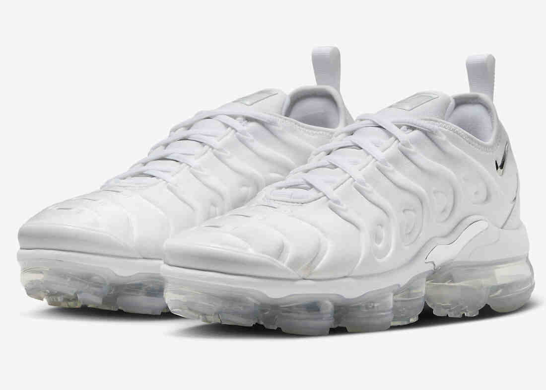 Vapormax, Nike Air VaporMax Plus, Nike Air VaporMax, Nike Air, NIKE, Air Vapormax Plus - Nike Air VaporMax Plus “White Chrome” 将于2023年冬季发布