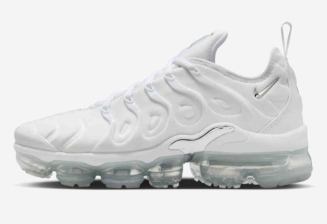 Vapormax, Nike Air VaporMax Plus, Nike Air VaporMax, Nike Air, NIKE, Air Vapormax Plus - Nike Air VaporMax Plus “White Chrome” 将于2023年冬季发布