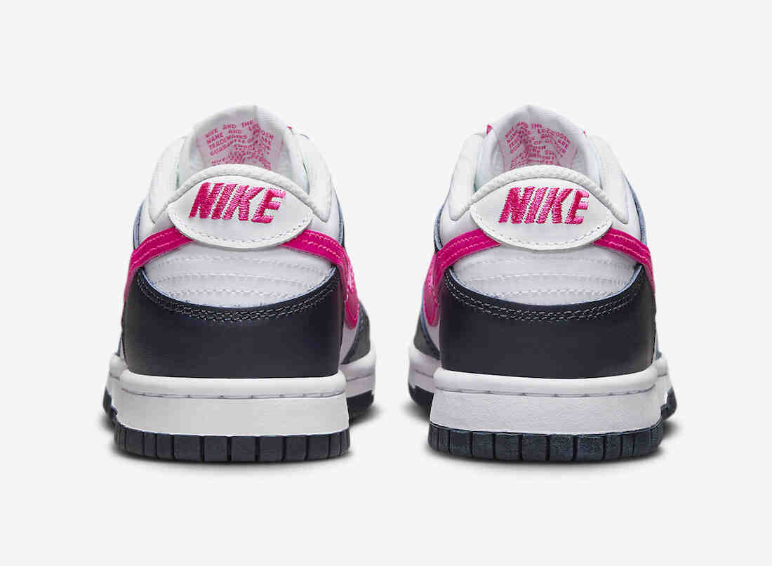 耐克 Dunk Low 深黑曜石色和猛烈粉色登场 运动鞋, 耐克, Swoosh, Nike Dunk Low, Nike Dunk, Dunk Low, Dunk - 耐克 Dunk Low 深黑曜石色和猛烈粉色登场