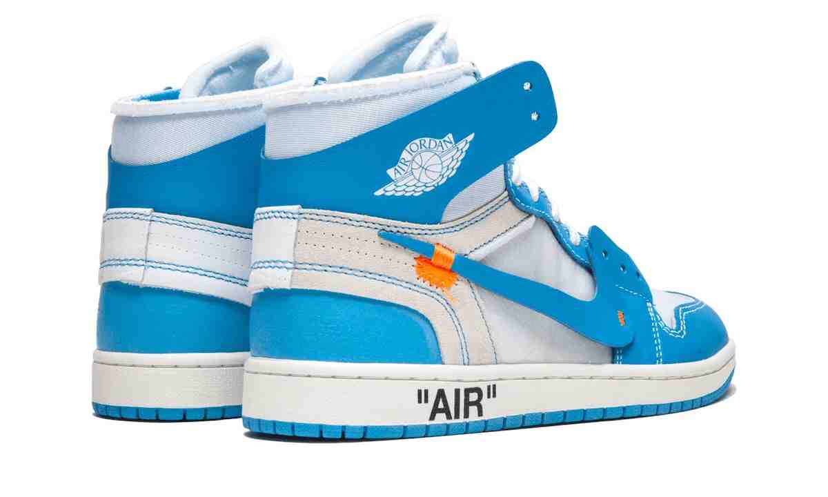 运动鞋, Sneaker Talk, OFF-WHITE x Air Jordan 1, OFF-WHITE x, AIR JORDAN 1 HIGH OG, Air Jordan 1, Air Jordan - 运动鞋话题：Off-White x Air Jordan 1 High OG "UNC "系列