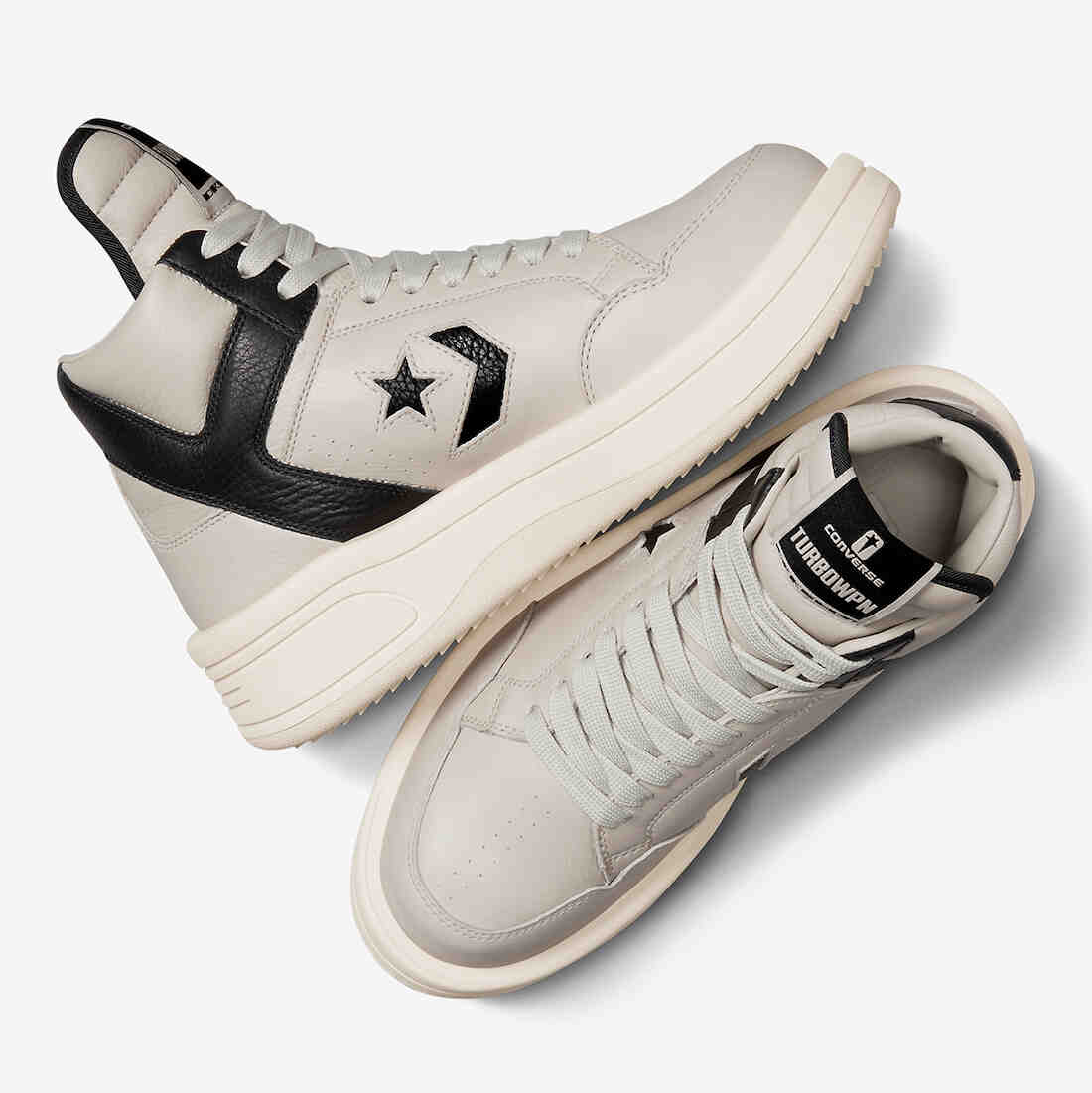 Turbo, Rick Owens, Converse Weapon, Converse - Rick Owens x Converse DRKSHDW TURBOWPN “Pelican” 将于10月3日发布。