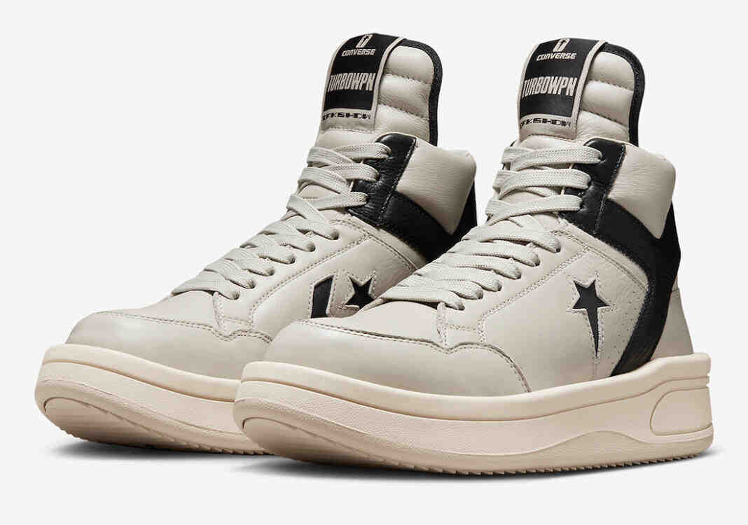 Rick Owens x Converse DRKSHDW TURBOWPN “Pelican” 将于10月3日发布。