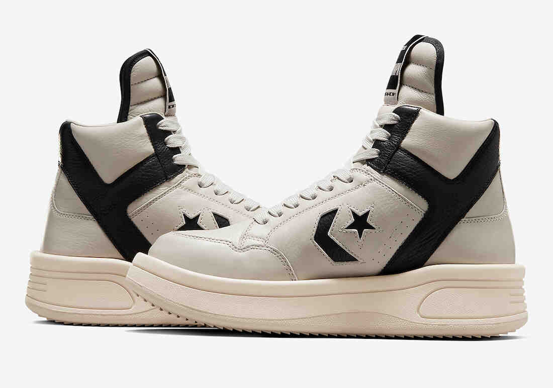 Turbo, Rick Owens, Converse Weapon, Converse - Rick Owens x Converse DRKSHDW TURBOWPN “Pelican” 将于10月3日发布。