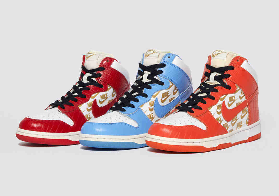 Pharrell的JOOPITER拍卖稀有的Supreme x Nike SB Dunk High原型鞋。