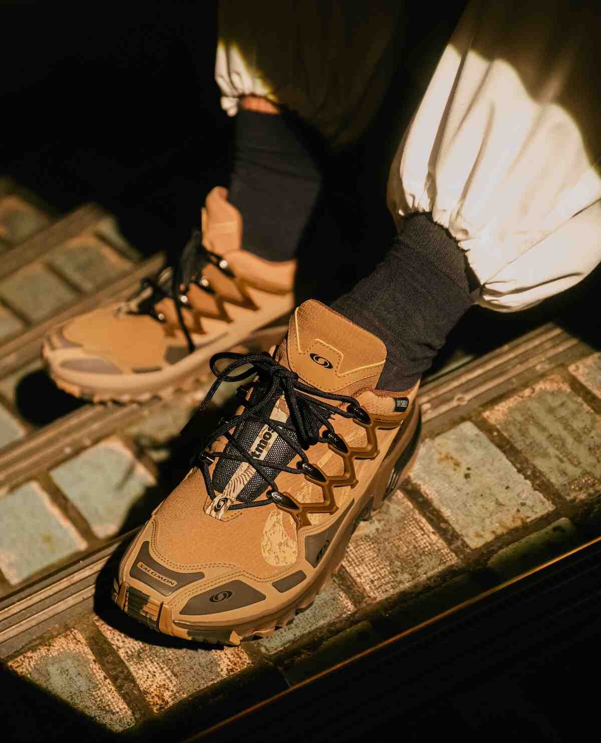 运动鞋, 跑鞋, 越野跑鞋, Salomon, atmos - atmos x Salomon ACS + CSWP “Strata Fossil” 将于10月7日发售