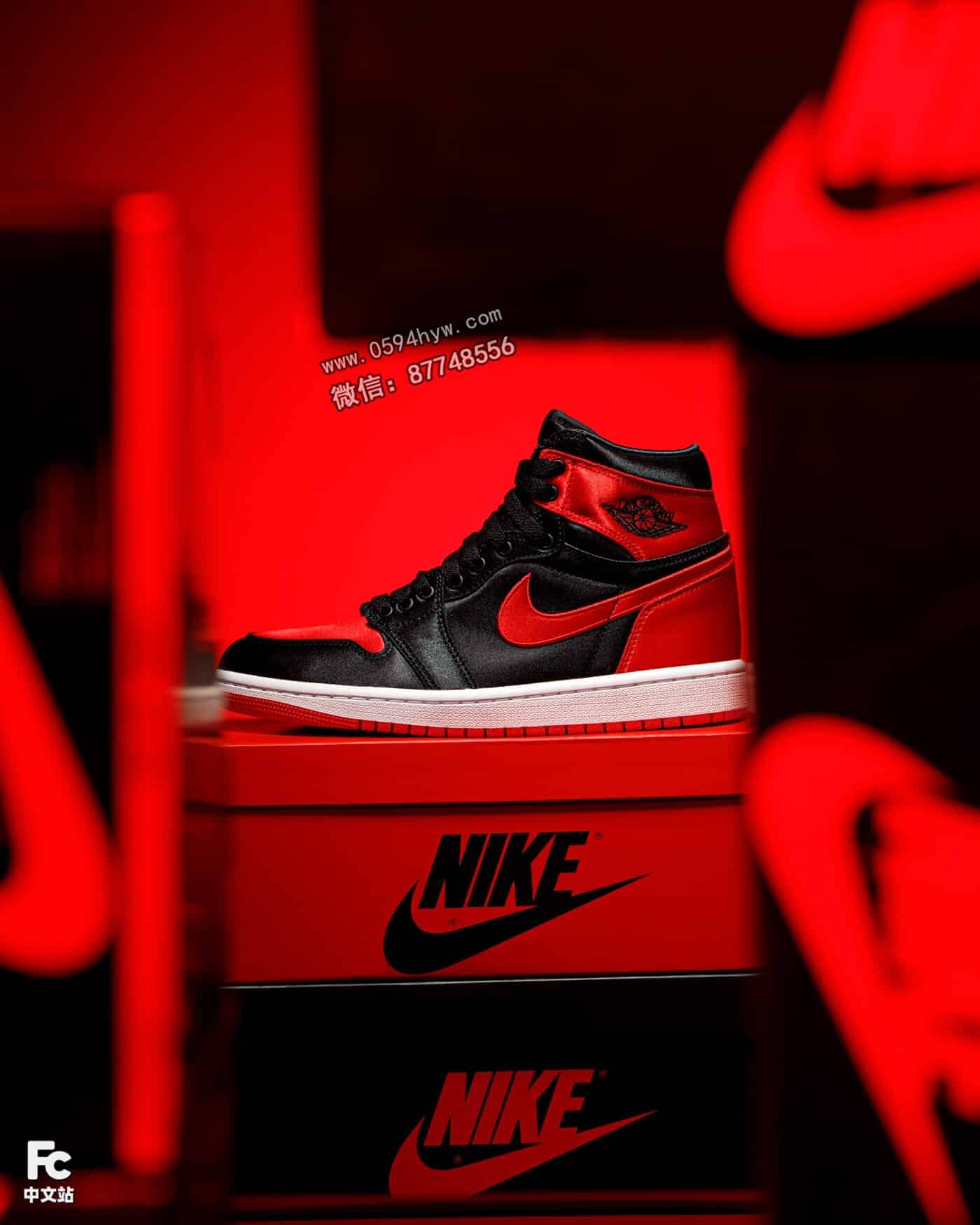 Satin Bred, Jordan Brand, FD4810-061, Aj1, AJ, Air Jordan 1 High OG WMNS, Air Jordan - 独家揭秘：AJ1「丝绸禁穿」黑丝脚上的神秘魅力！