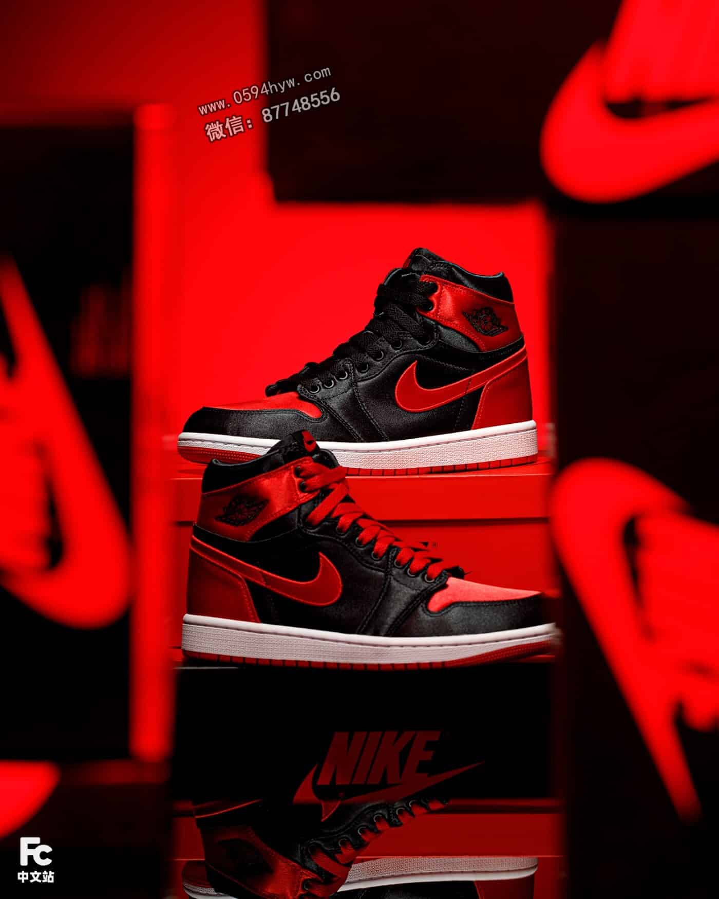 Satin Bred, Jordan Brand, FD4810-061, Aj1, AJ, Air Jordan 1 High OG WMNS, Air Jordan - 独家揭秘：AJ1「丝绸禁穿」黑丝脚上的神秘魅力！