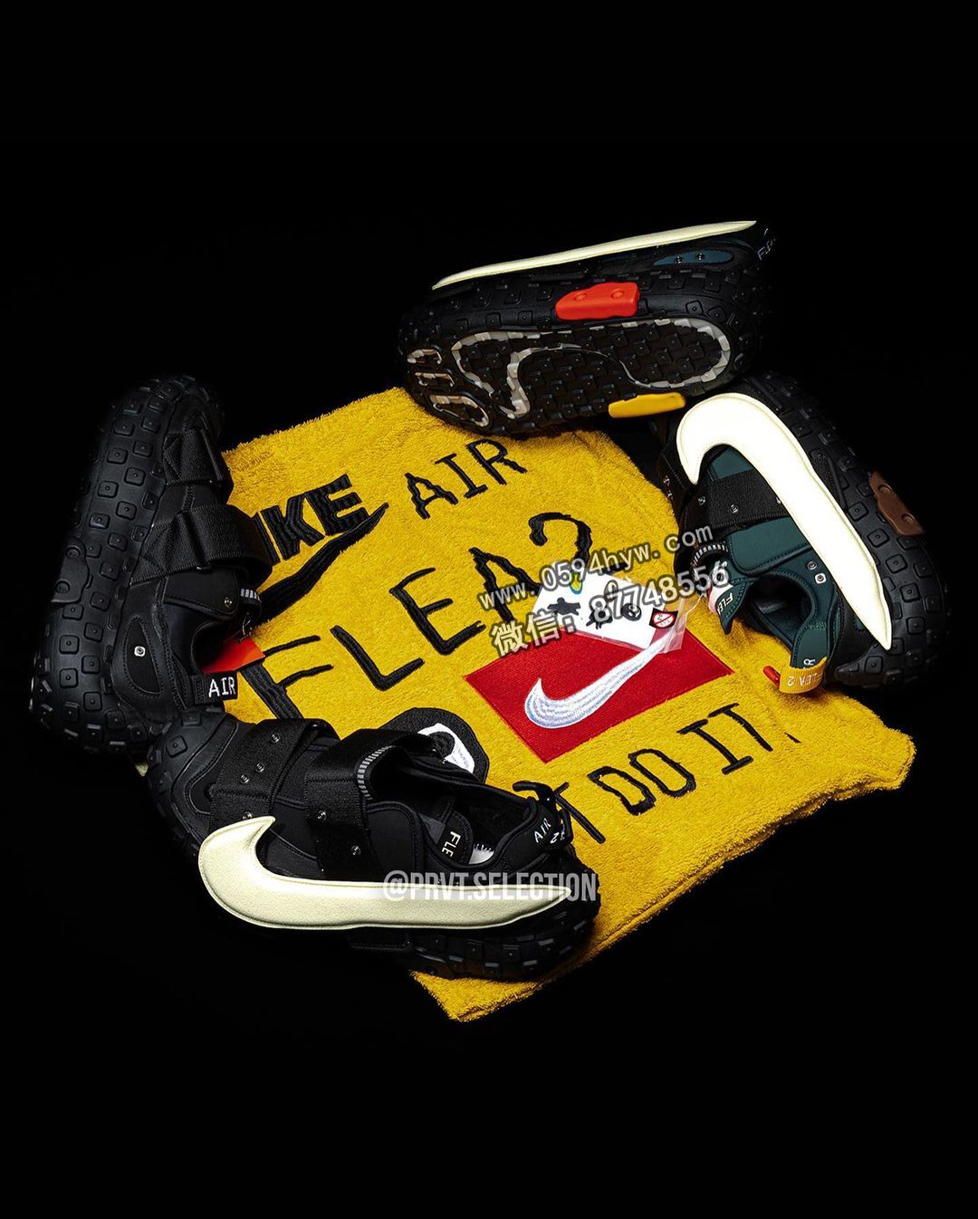 Swoosh, Nike Air, NIKE, Faded Spruce, Cactus Plant Flea Market, Black, Air Flea 2 - CPFM x Nike「轮胎鞋」官图！真是让人欲罢不能！