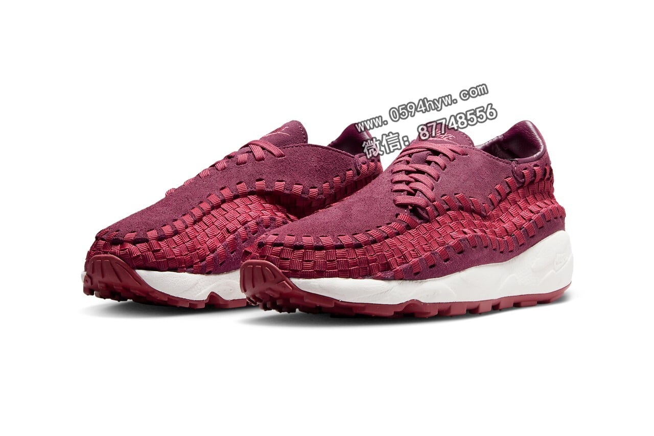 PE, Nike Air Footscape Woven, Nike Air Footscape, Nike Air, NIKE, Night Maroon, Air Footscape Woven - Nike Air Footscape Woven 新配色又来了！这颜值真不低！