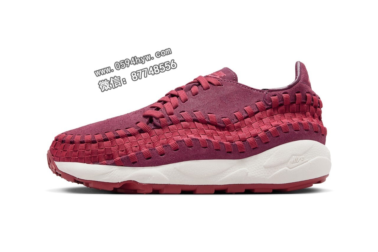 PE, Nike Air Footscape Woven, Nike Air Footscape, Nike Air, NIKE, Night Maroon, Air Footscape Woven - Nike Air Footscape Woven 新配色又来了！这颜值真不低！