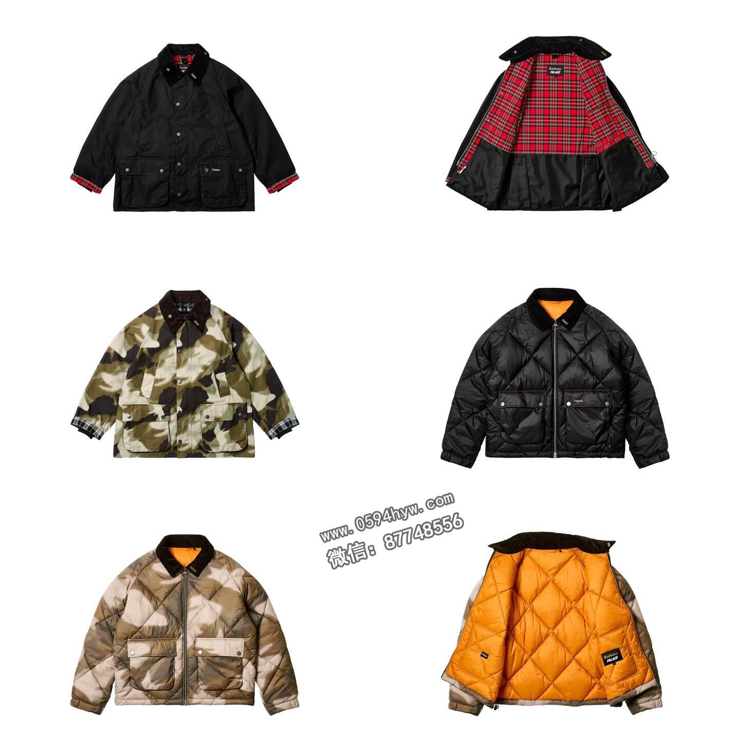 联名, Palace, Gucci, Barbour - 英伦风格与街头时尚碰撞！PALACE x Barbour 联名系列即将登场！