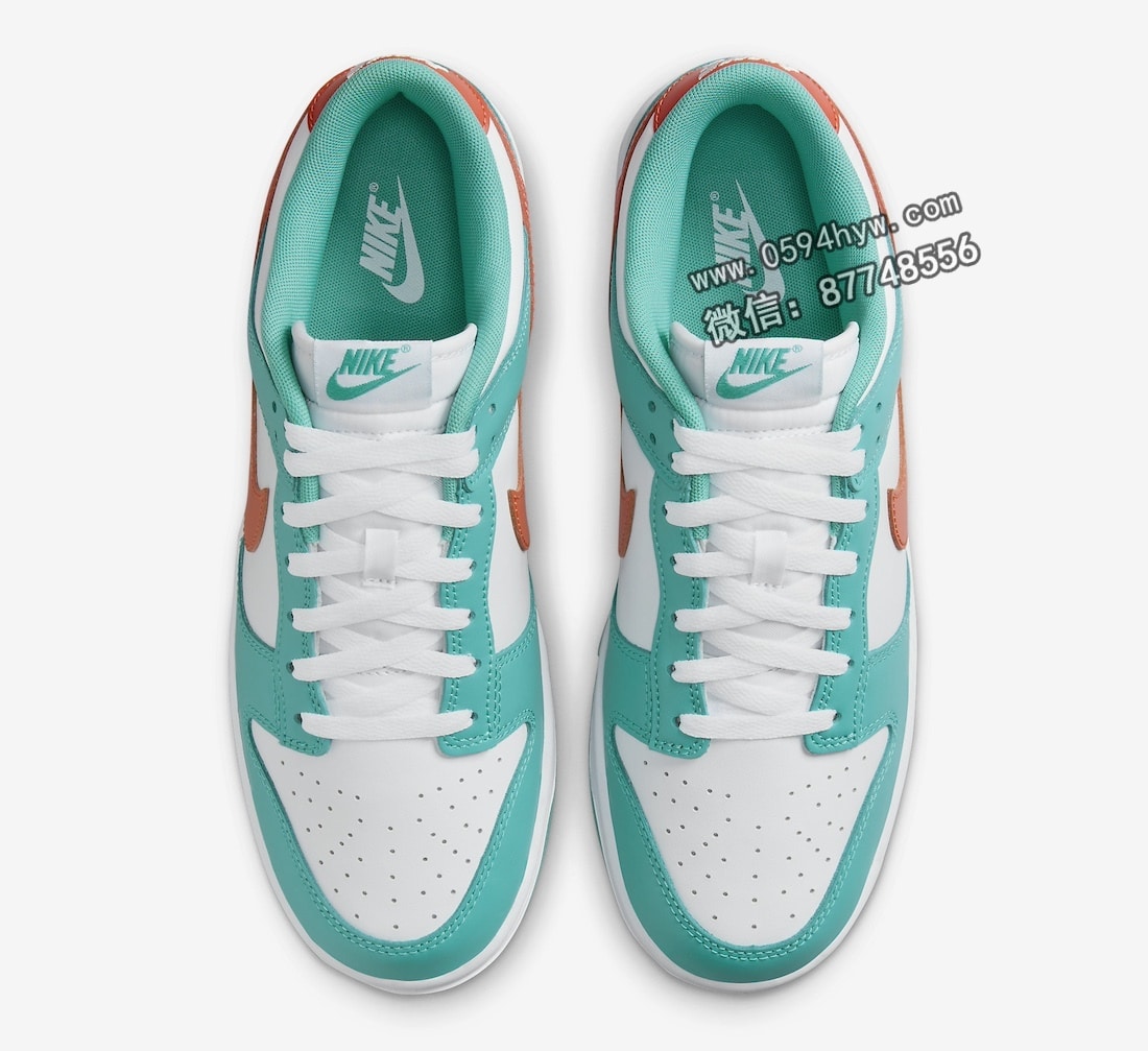 篮球鞋, 低帮篮球鞋, NIKE, Miami Dolphins, DV0833-102, Dunk Low, Dunk - 曼城低帮篮球鞋"Dunk Low" 正式发布！外观非常时尚迷人！