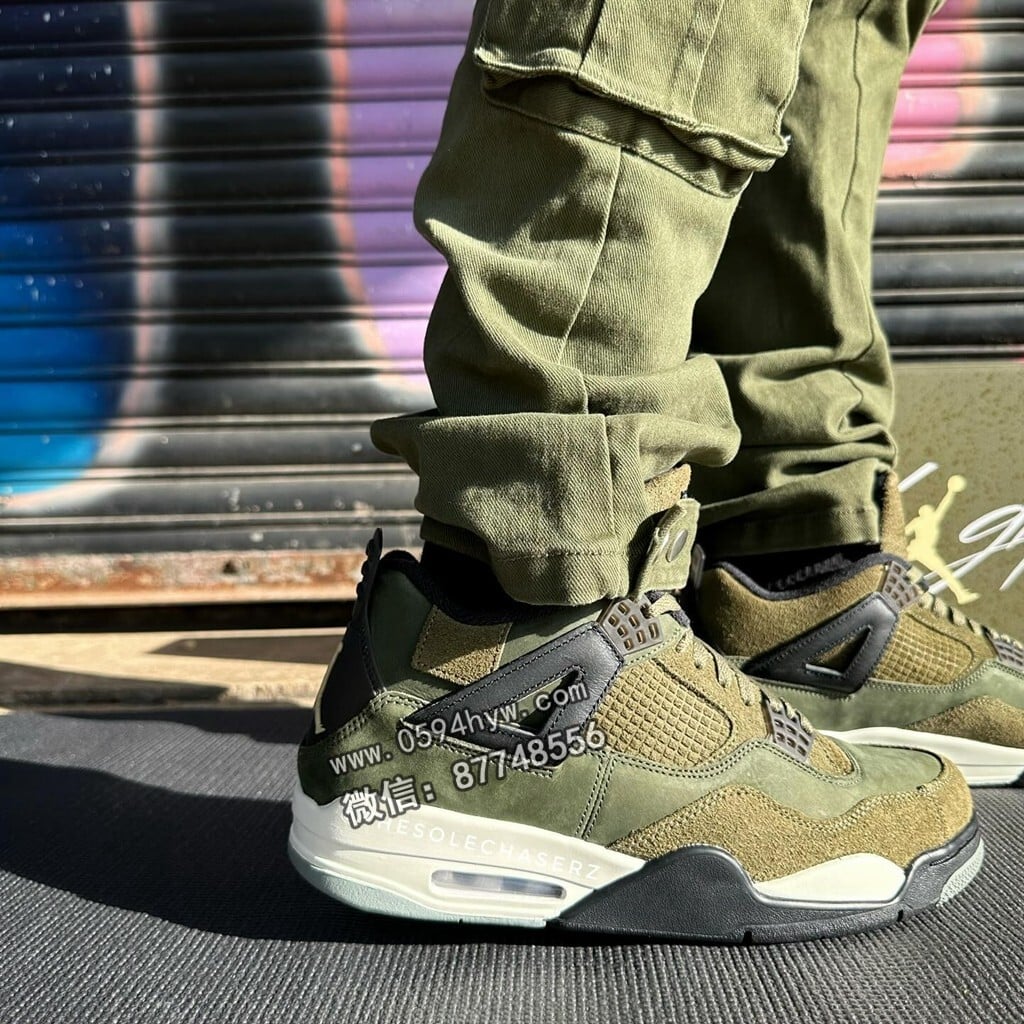 Olive, Jordan, Craft, AJ4, AJ, Air Jordan 4, Air Jordan - 惊艳至极！"小胜利者"AJ4最新样品曝光！