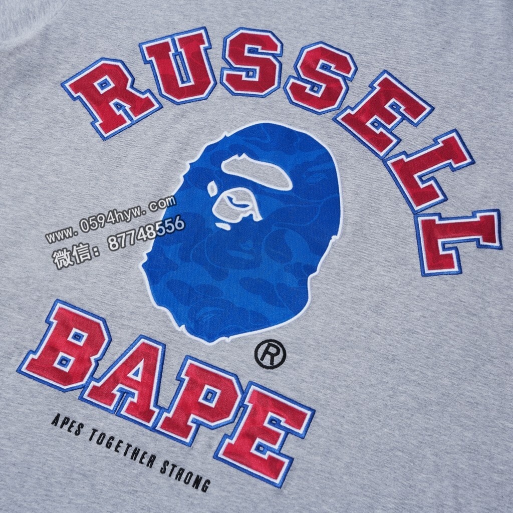 RUSSELL ATHLETIC, PE, CLUTCH STA, BAPE, 2023 - 国内发售即将来临，BAPE®最新合作系列宣布发布