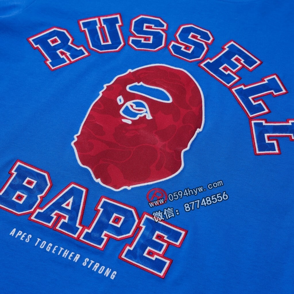 RUSSELL ATHLETIC, PE, CLUTCH STA, BAPE, 2023 - 国内发售即将来临，BAPE®最新合作系列宣布发布