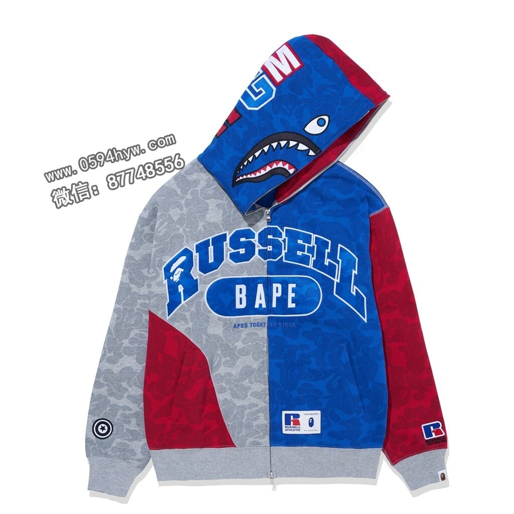 RUSSELL ATHLETIC, PE, CLUTCH STA, BAPE, 2023 - 国内发售即将来临，BAPE®最新合作系列宣布发布