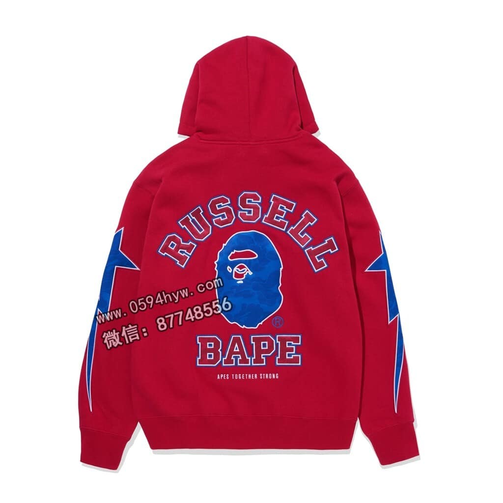 RUSSELL ATHLETIC, PE, CLUTCH STA, BAPE, 2023 - 国内发售即将来临，BAPE®最新合作系列宣布发布