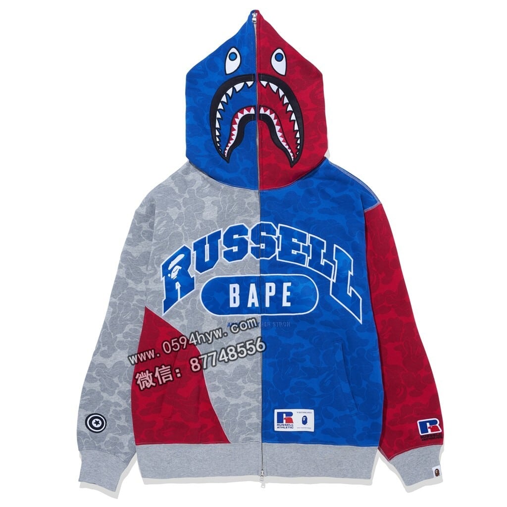 RUSSELL ATHLETIC, PE, CLUTCH STA, BAPE, 2023 - 国内发售即将来临，BAPE®最新合作系列宣布发布