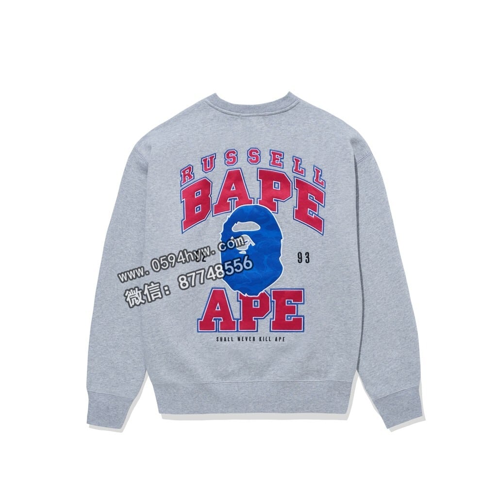 RUSSELL ATHLETIC, PE, CLUTCH STA, BAPE, 2023 - 国内发售即将来临，BAPE®最新合作系列宣布发布